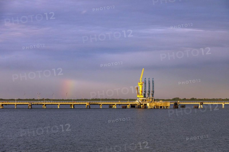 Unloading bridge of the NWO