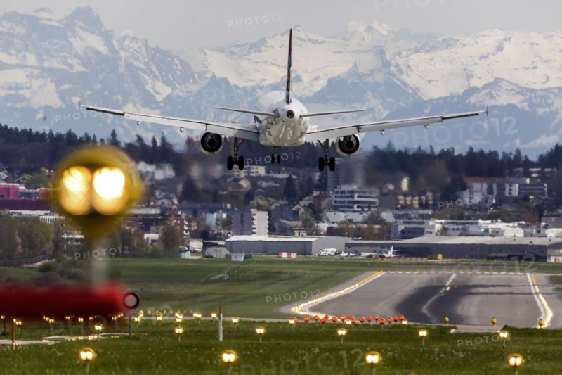 Aircraft on landing