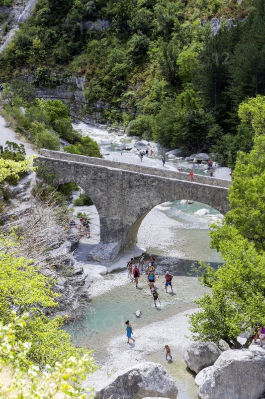 Stone bridge from the Middle Ages