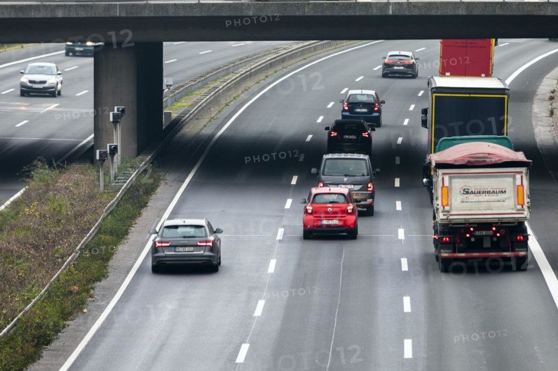 Traffic on the A44