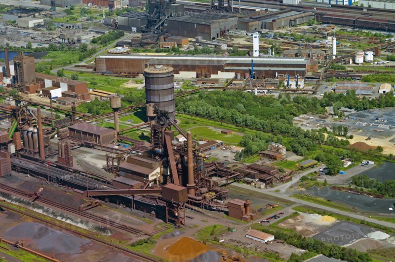 The Arcelor Mittal steelworks in Bremen