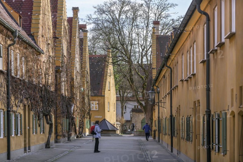 residential houses in the Jakob Fugger Settlement
