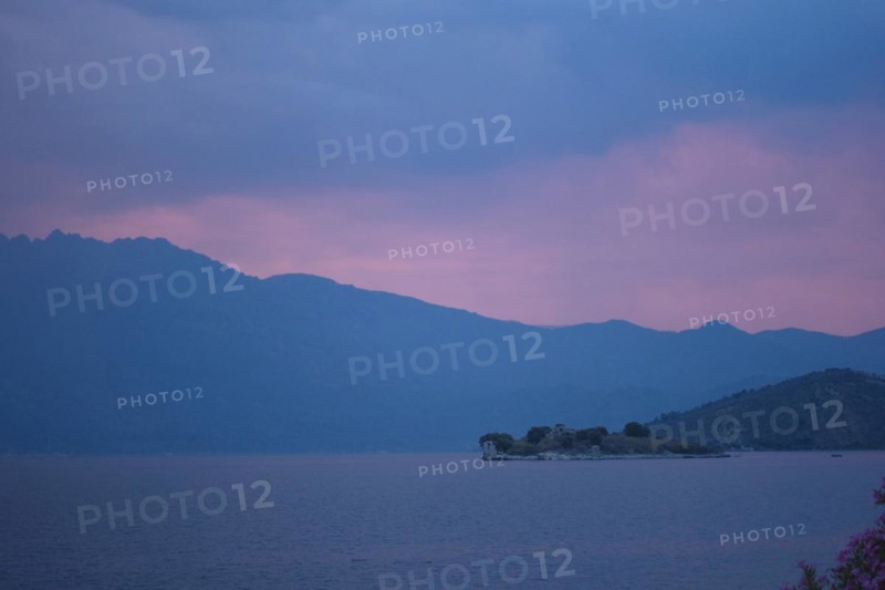 Evening atmosphere at Lake Bafa