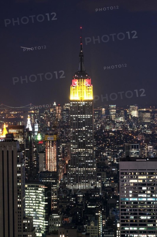 Ansichten des Empire State Building und anderer Wolkenkratzer