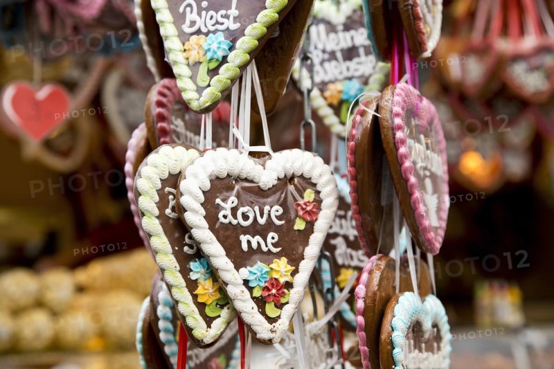 Gingerbread hearts