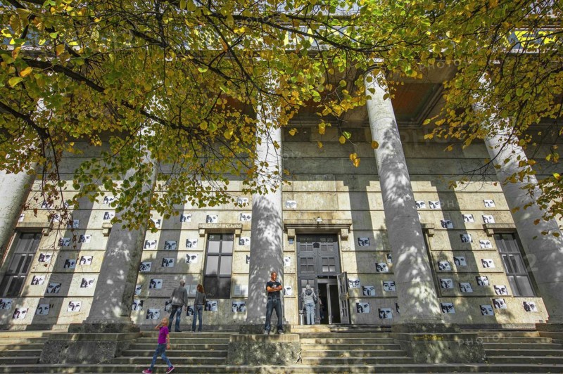 South facade with entrance