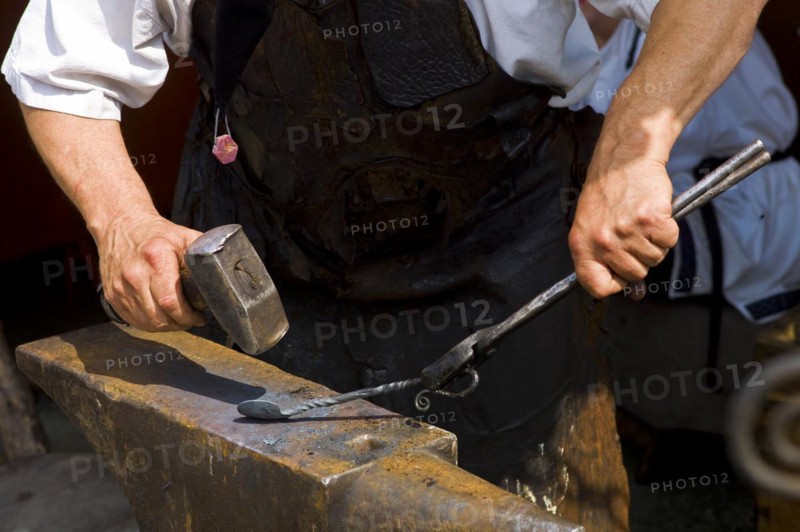 Blacksmith at work
