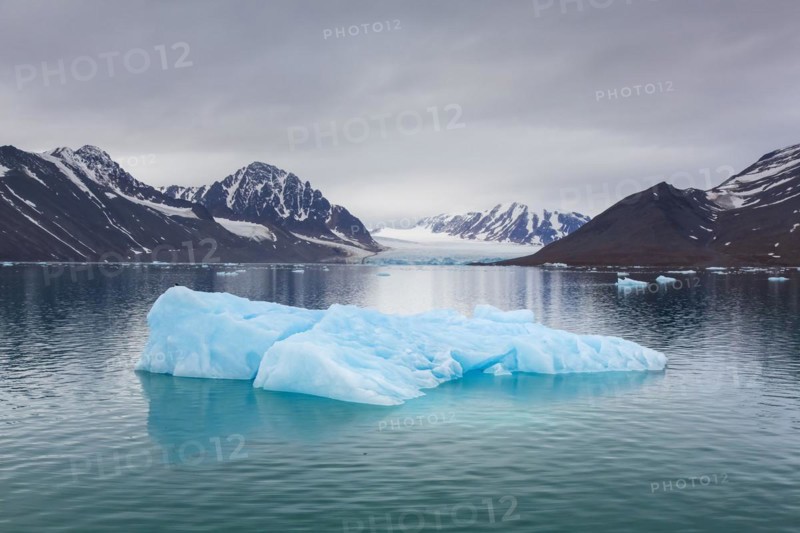 Ice floe in front of Monacobreen