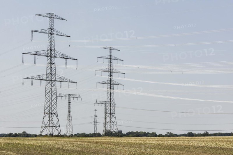 Electricity pylons