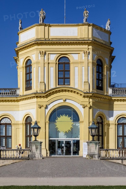Orangery in the Karlsaue State Park in Kassel