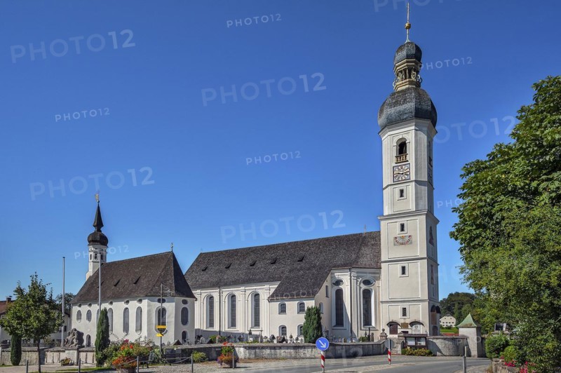 Church of St. Andrew and Cemetery Church of St. Blood in Fischbachau