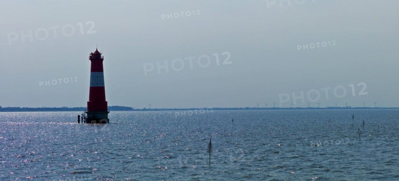 Arngast Lighthouse in the Jade Bay