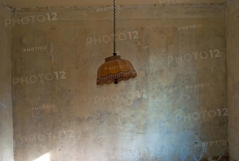 Living room in front of the renovation
