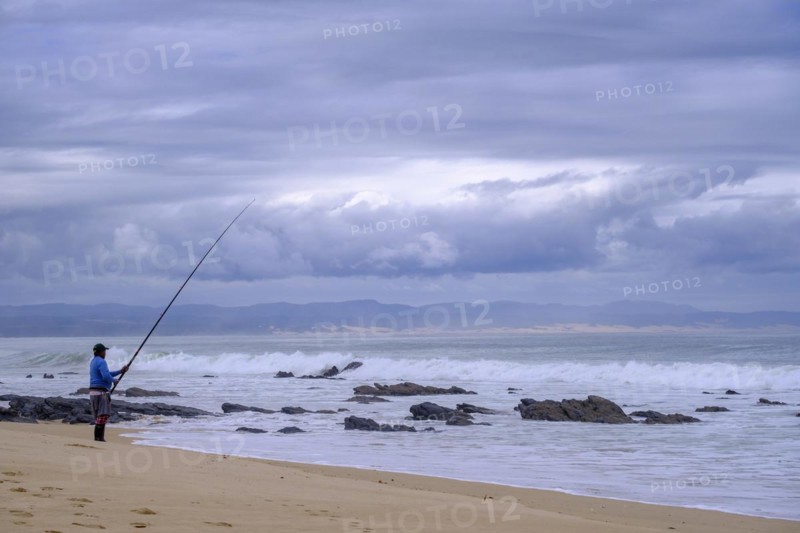 Anglers on the beach