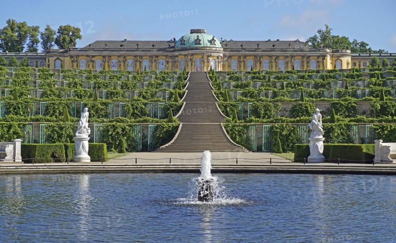Water basin of the Great Fountain