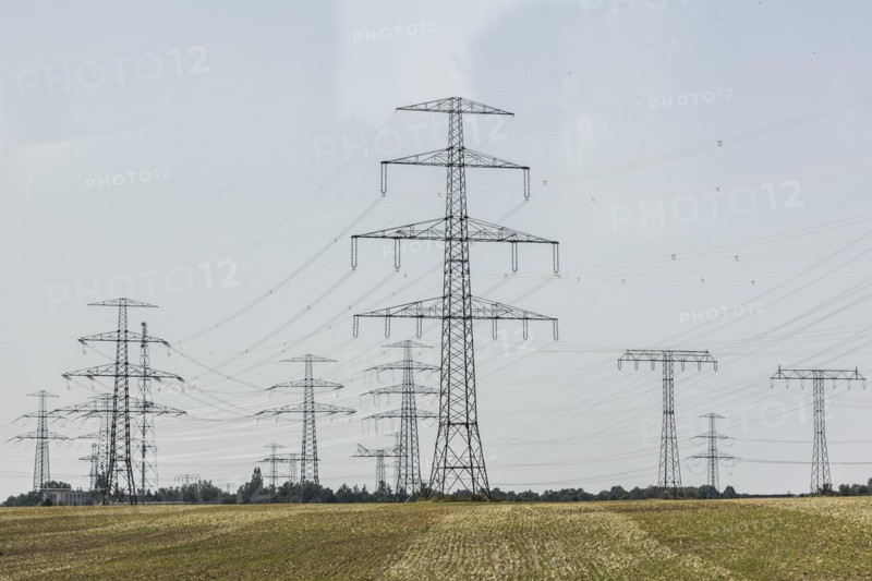Electricity pylons