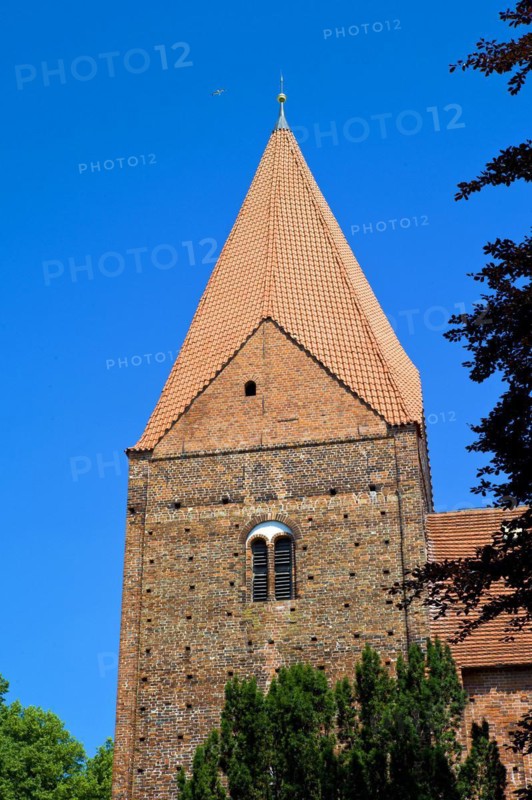The church of Kirchdorf on the island of Poel