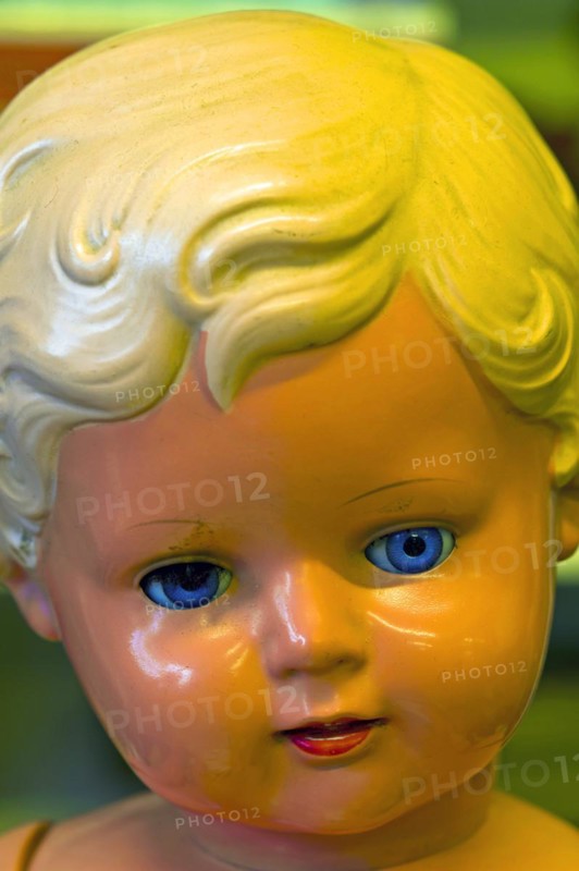 Old historical doll