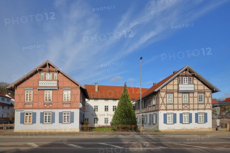 Historic building of organ manufacturer Gebrueder Link