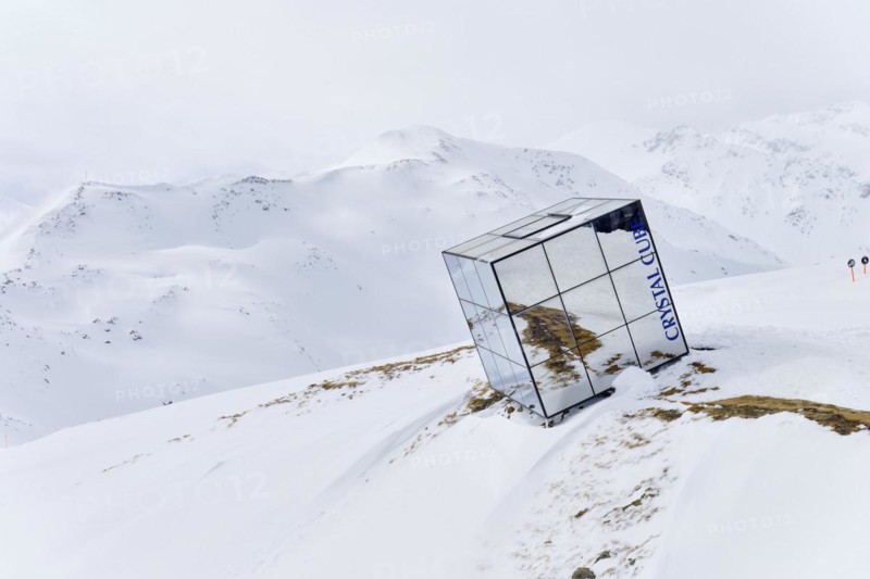 Snow-covered mountains