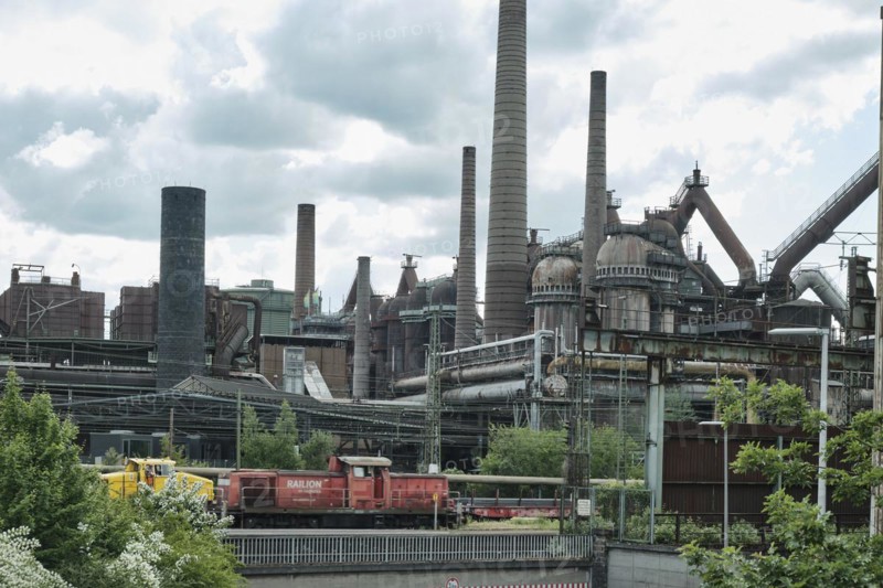 The Voelklingen Ironworks from the outside