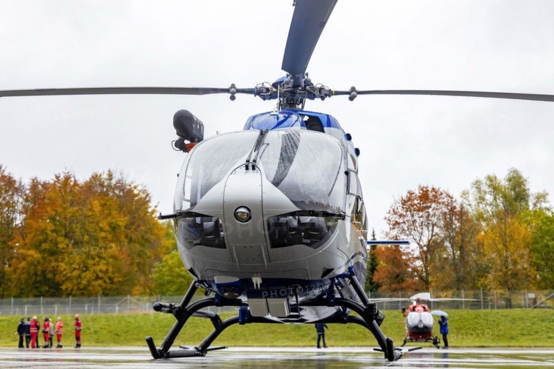 Helicopter of the Baden-Wuerttemberg Police