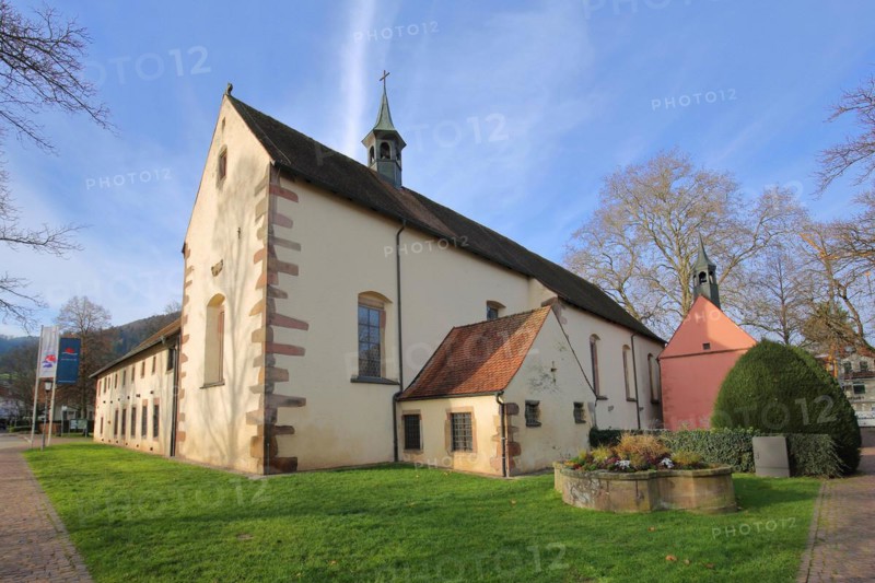 Baroque former Capuchin monastery built in 1630 and today's tourist information centre with Loreto chapel