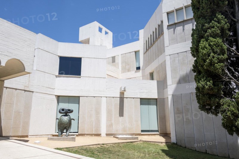 Statue at the Fundacio Joan Miro Museum
