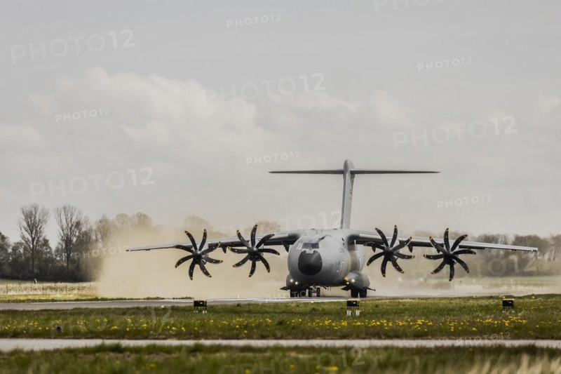 The Bundeswehr Airbus A400M aircraft
