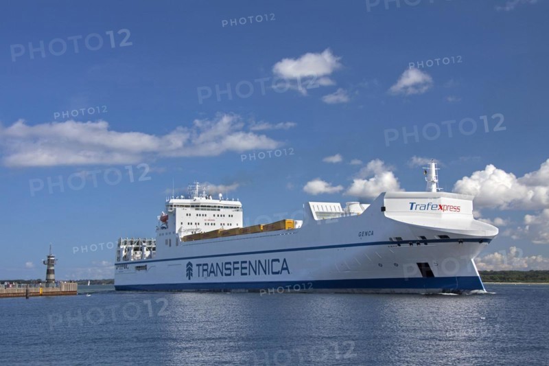 Ferry leaving Travemuende