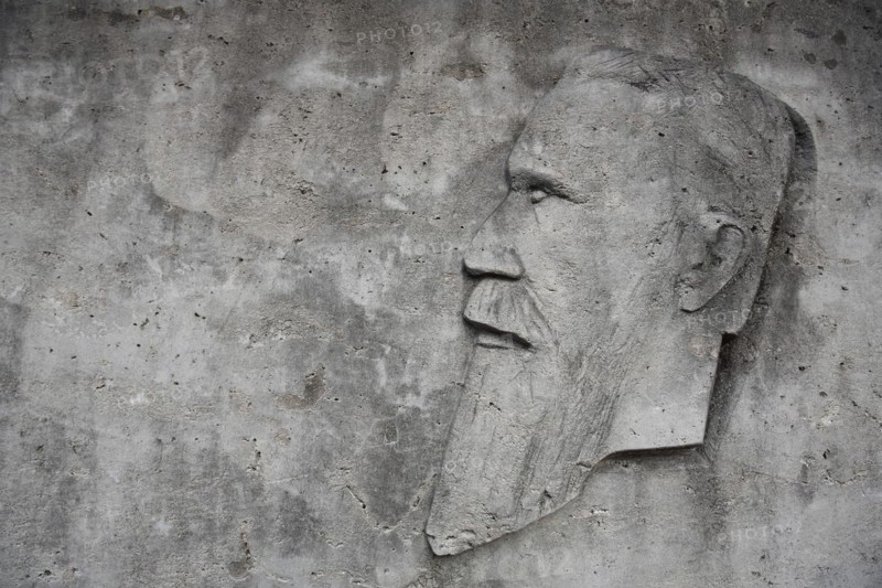 Relief of Wilhelm Conrad Roentgen on the Roentgen Monument