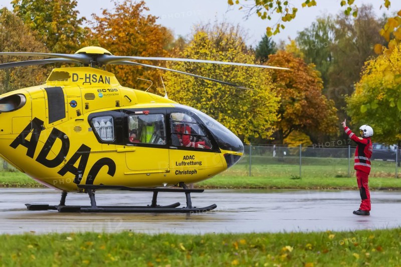 Rescue helicopter