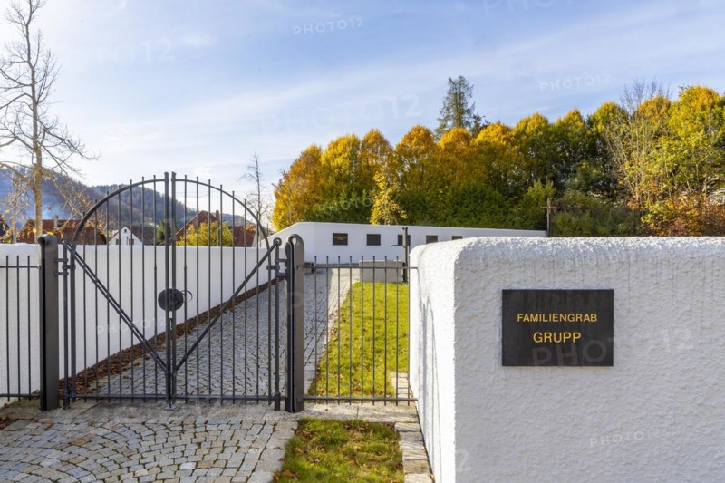 Future family grave of entrepreneur Wolfgang Grupp