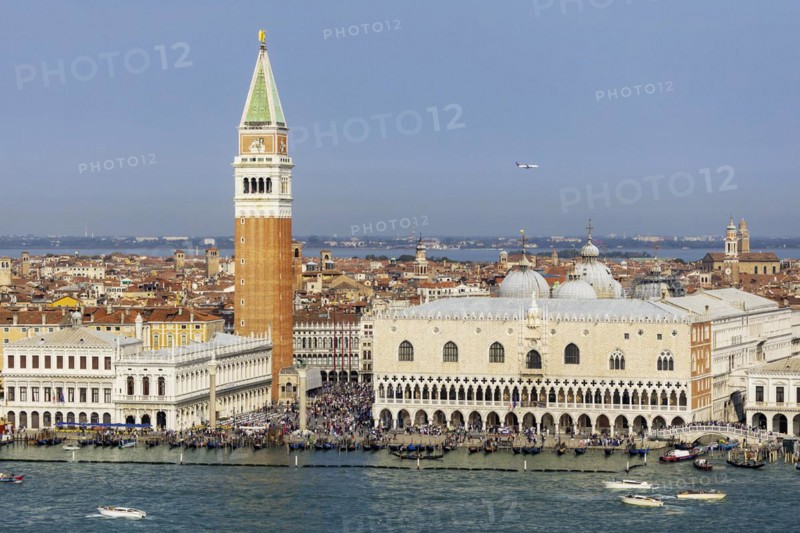 City view of Venice with St Mark's Square