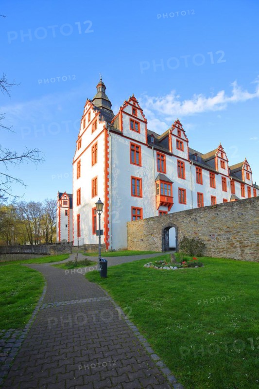Renaissance castle as landmark