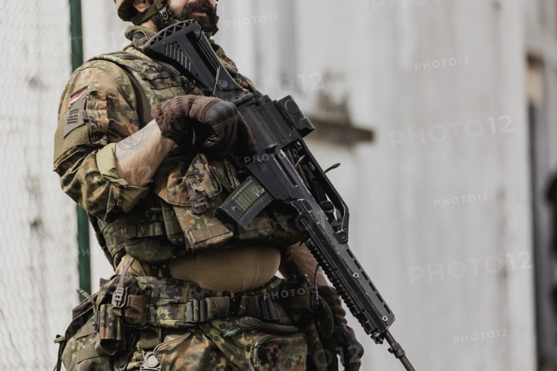 A soldier of the Bundeswehr