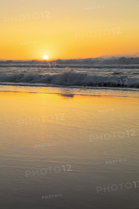 Sunset by the sea