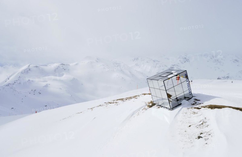 Snow-covered mountains
