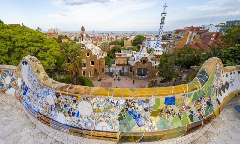 City view of Barcelona