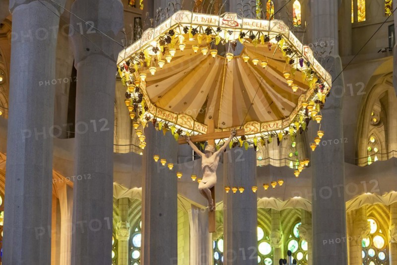Jesus Cross on the main altar