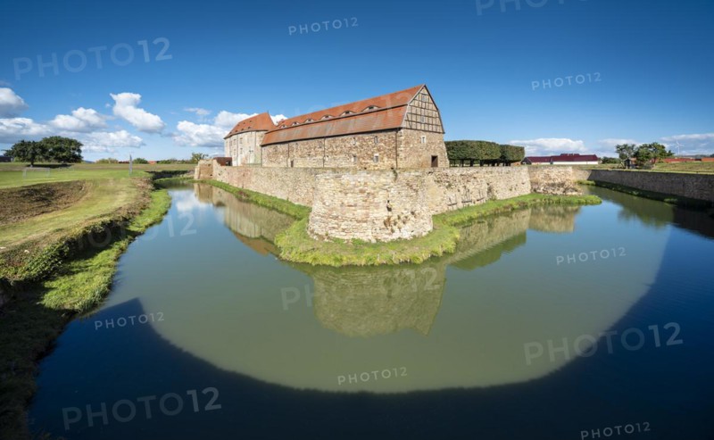 Heldrungen moated castle and fortress