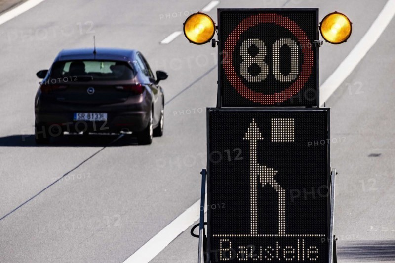 Speed limit of 80 kmh