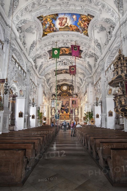 Benediktbeuern Monastery at Corpus Christi