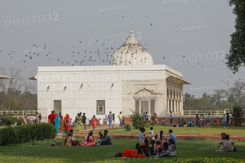 The Khas Mahal inside the Red Fort