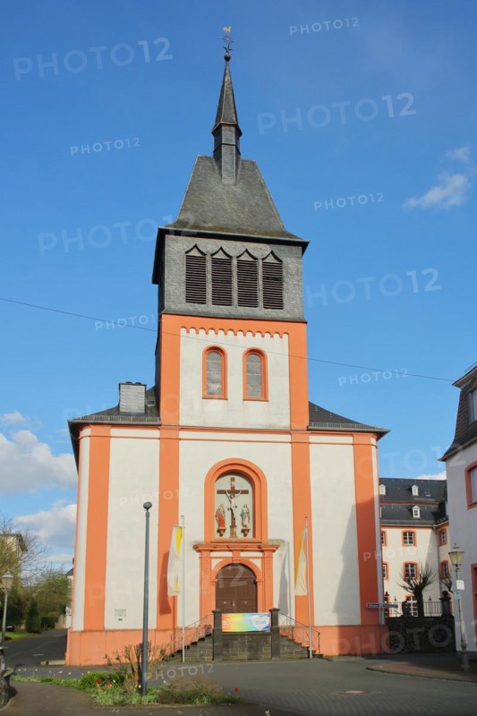 Baroque St. John Nepomuk Church and former Jesuit Monastery