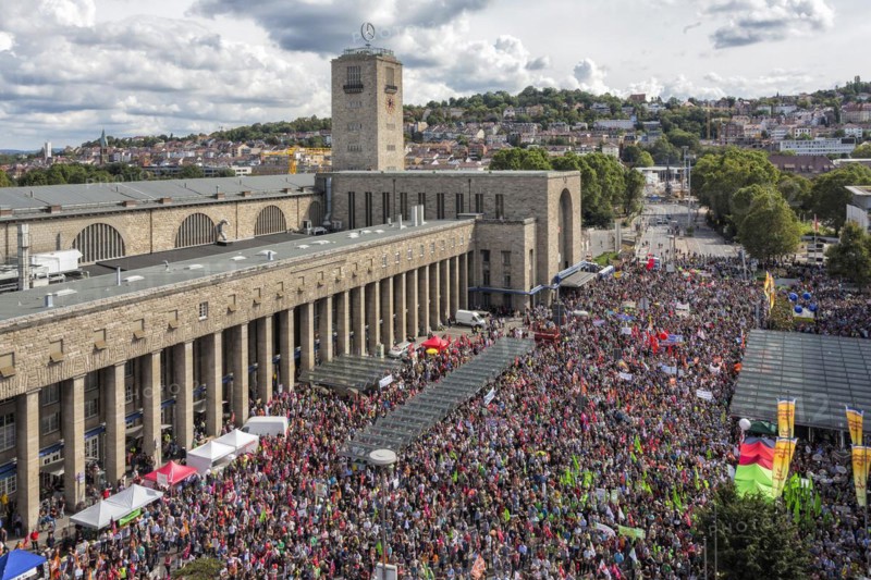 Large demonstration against TTIP and CETA