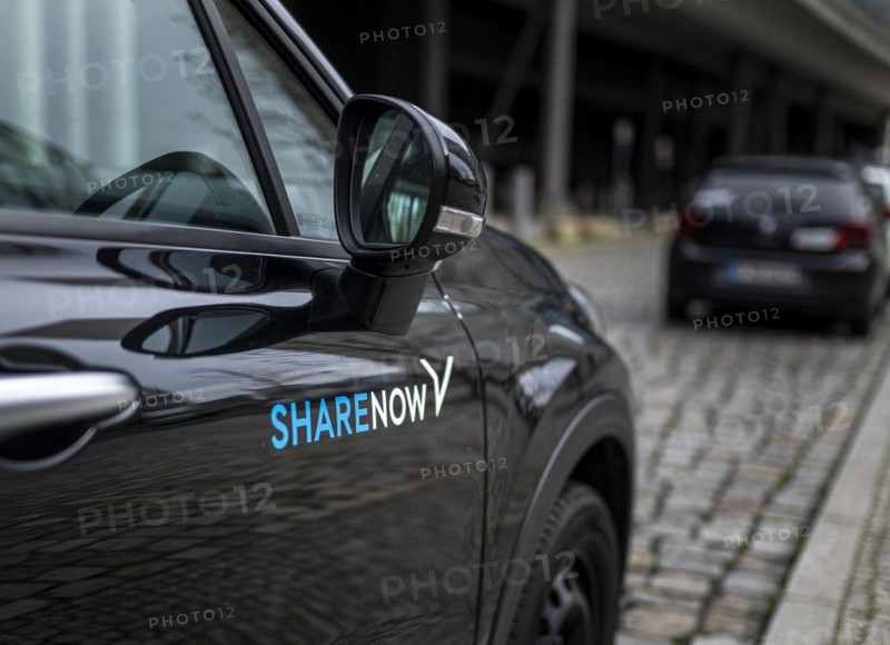 A vehicle of the car sharing provider ShareNow in Berlin