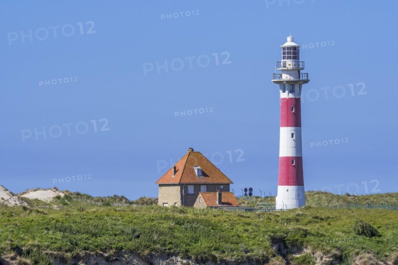 Lighthouse and lighthouse keeper