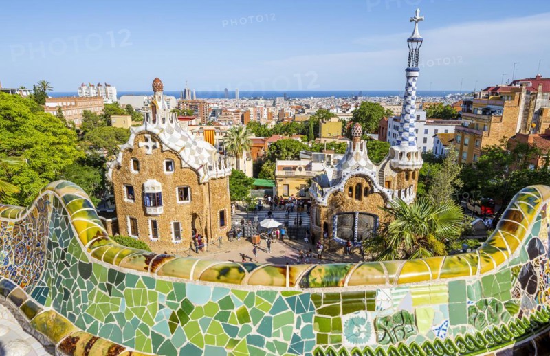 City view of Barcelona