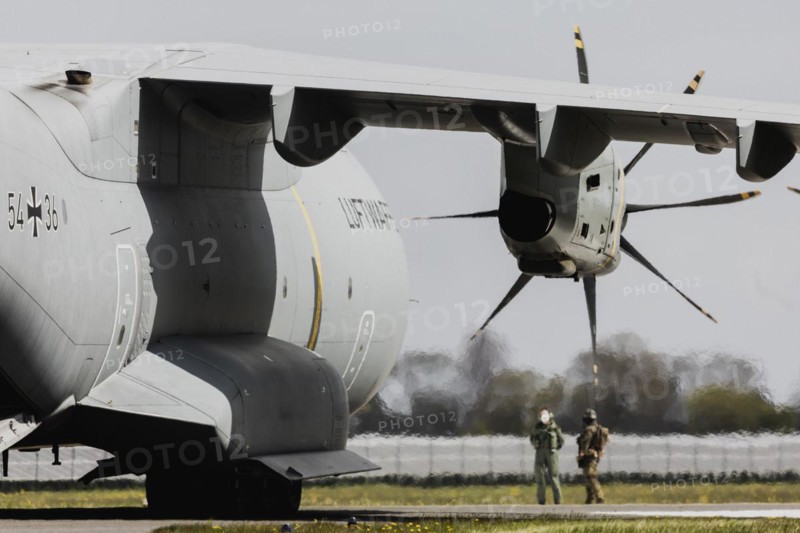 The Bundeswehr Airbus A400M aircraft